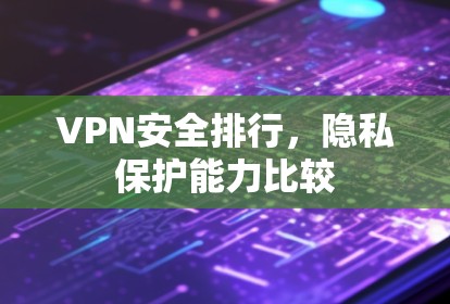 VPN安全排行，隐私保护能力比较