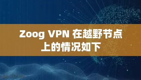Zoog VPN 在越野节点上的情况如下 Zoog VPN 在越野节点上的情况如下