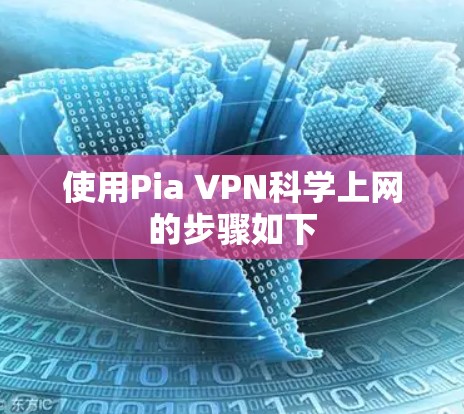 使用Pia VPN科学上网的步骤如下 使用Pia VPN科学上网的步骤如下