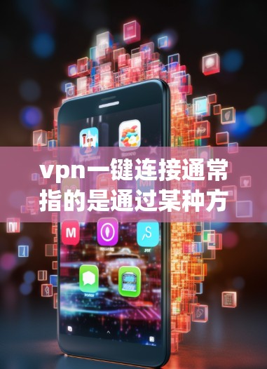 vpn一键连接通常指的是通过某种方式快速连接到 VPN（虚拟网络）服务器的便捷功能。以下是一些常见的VPN客户端解决方案，可以帮助你快速连接到服务器