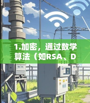 1.加密,通过数学算法(如RSA、Diffie-Hellman)对数据进行加密,确保数据不可逆,防止被截获或篡改 1.加密,通过数学算法(如RSA、Diffie-Hellman)对数据进行加密,确保数据不可逆,防止被截获或篡改