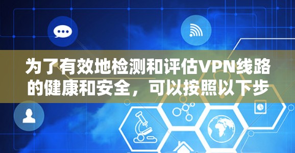 为了有效地检测和评估VPN线路的健康和安全，可以按照以下步骤进行