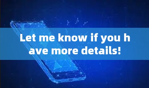 Let me know if you have more details!