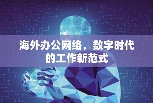 海外办公网络,数字时代的工作新范式 海外办公网络,数字时代的工作新范式